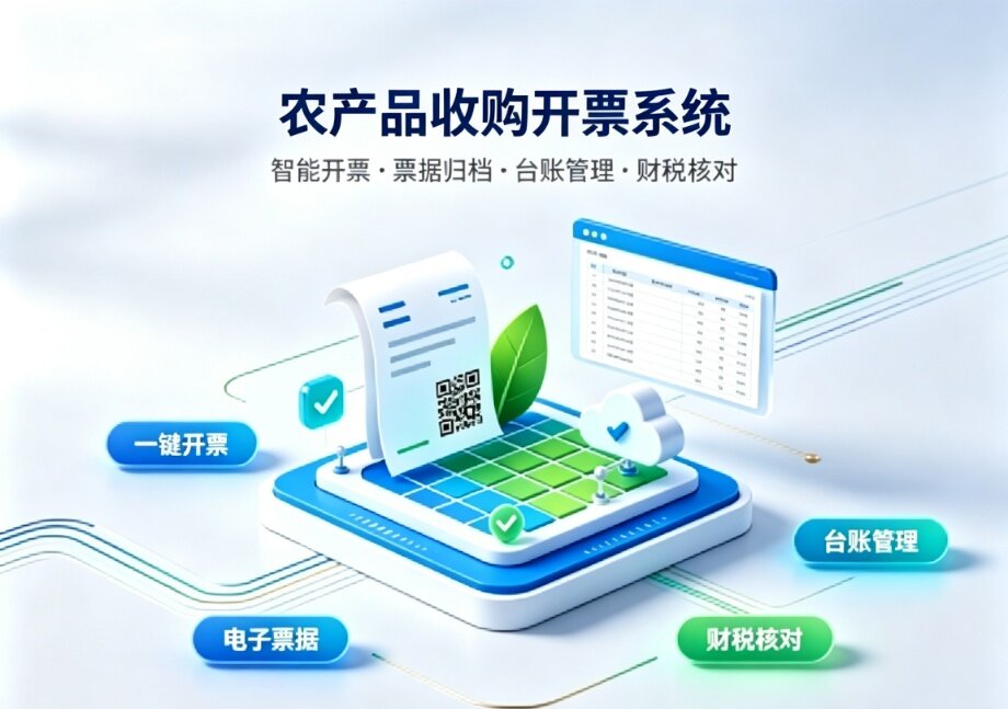 农产品收购发票开票系统